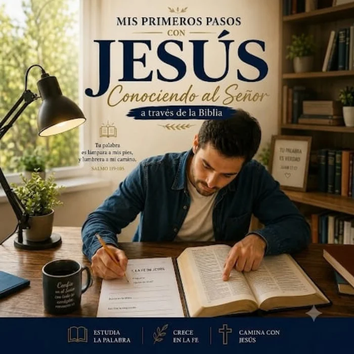 Portada de Conociendo a Jesús paso a paso